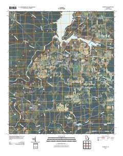 Warwick 2011 topographic map thumbnail