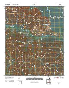 Toomsboro 2011 topographic map thumbnail
