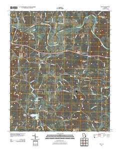 Wax 2011 topographic map thumbnail