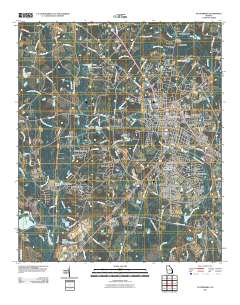 Statesboro 2011 topographic map thumbnail