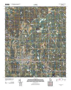 Sylvester 2011 topographic map thumbnail