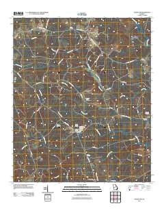 Sparta NW 2011 topographic map thumbnail