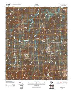 Talbotton 2011 topographic map thumbnail