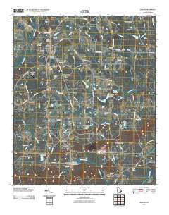Zebulon 2011 topographic map thumbnail