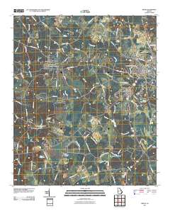 Wrens 2011 topographic map thumbnail