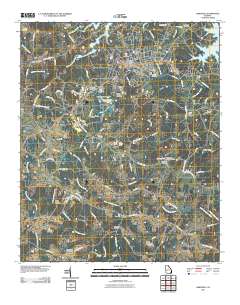 Hartwell 2011 topographic map thumbnail