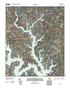 Liberty 2011 topographic map thumbnail