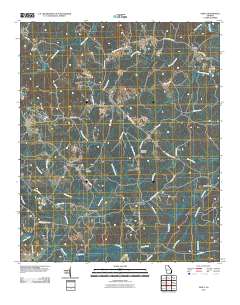 Vesta 2011 topographic map thumbnail