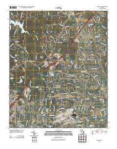 Madras 2011 topographic map thumbnail