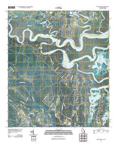 Saint Marys 2011 topographic map thumbnail