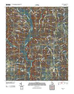 Gibson 2011 topographic map thumbnail