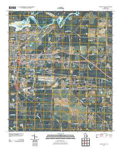 Albany East 2011 topographic map thumbnail