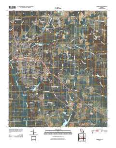 Americus 2011 topographic map thumbnail