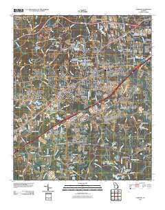Fairburn 2011 topographic map thumbnail