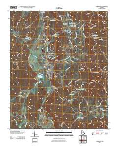 Fairmount 2011 topographic map thumbnail