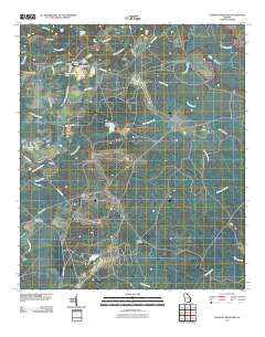 Glissons Millpond 2011 topographic map thumbnail
