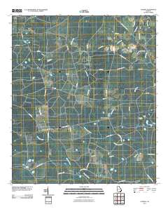 Cogdell 2011 topographic map thumbnail