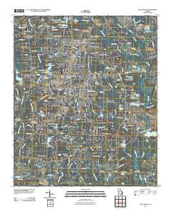 Fayetteville 2011 topographic map thumbnail
