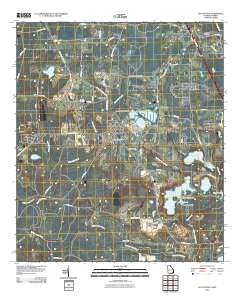 Clyattville 2011 topographic map thumbnail