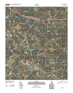 Milan 2011 topographic map thumbnail