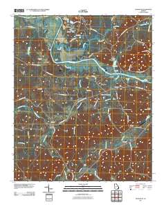 Livingston 2011 topographic map thumbnail