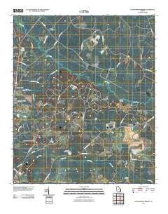 Jacksonboro Bridge 2011 topographic map thumbnail