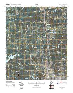 Griffin North 2011 topographic map thumbnail
