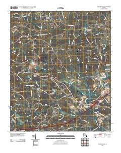 Pendergrass 2011 topographic map thumbnail