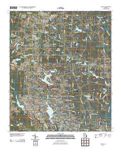 Tyrone 2011 topographic map thumbnail