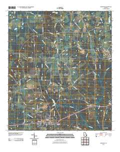 Whigham 2011 topographic map thumbnail