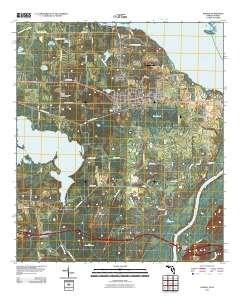 Sneads 2011 topographic map thumbnail