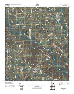 Norman Park 2011 topographic map thumbnail