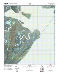 Raccoon Key 2011 topographic map thumbnail