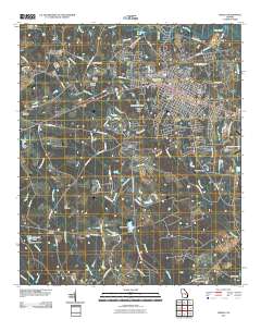 Vidalia 2011 topographic map thumbnail