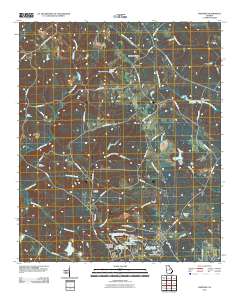 Warthen 2011 topographic map thumbnail