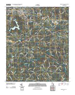 Winder South 2011 topographic map thumbnail