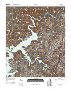 South Canton 2011 topographic map thumbnail