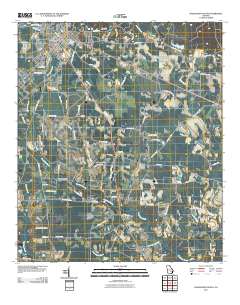 Hazlehurst South 2011 topographic map thumbnail
