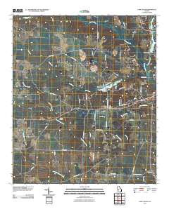 Lake Collins 2011 topographic map thumbnail
