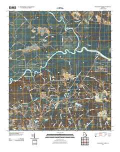 Hazlehurst North 2011 topographic map thumbnail