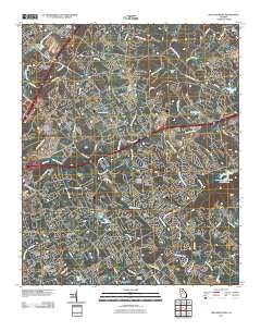 Hog Mountain 2011 topographic map thumbnail