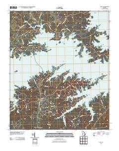 Leah 2011 topographic map thumbnail