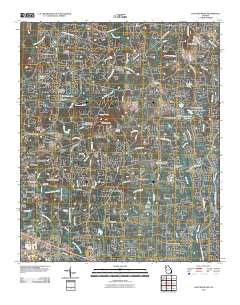 Lost Mountain 2011 topographic map thumbnail