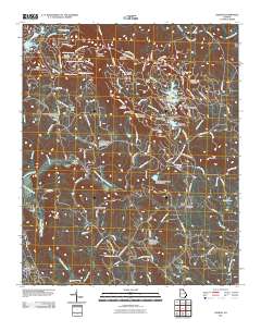 Nelson 2011 topographic map thumbnail