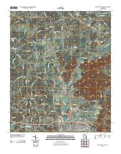 Rockmart North 2011 topographic map thumbnail