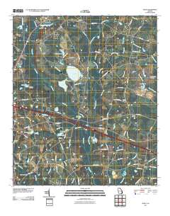 Nevils 2011 topographic map thumbnail