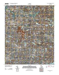 Mountain Park 2011 topographic map thumbnail