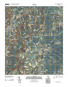 Reidsville East 2011 topographic map thumbnail