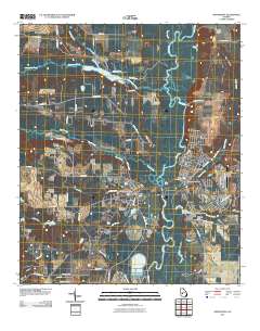 Montezuma 2011 topographic map thumbnail