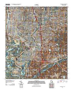 Columbus 2011 topographic map thumbnail